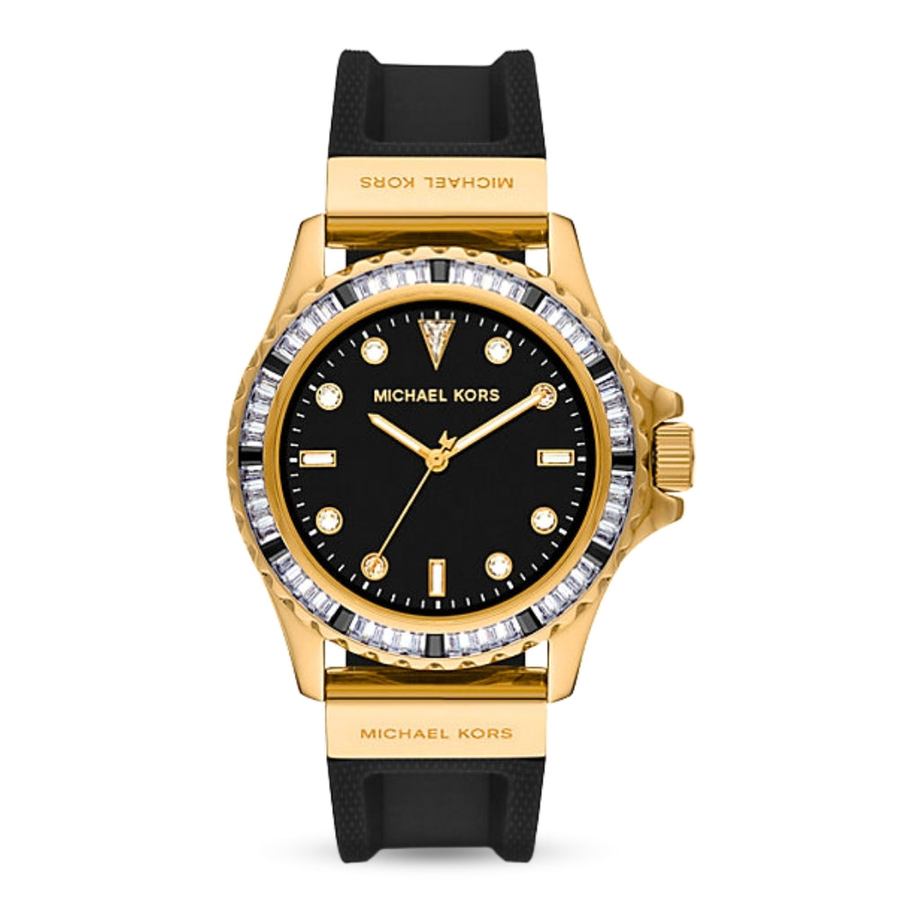 Michael Kors MK7440 | Michael Kors Women's Gold and Black Watch