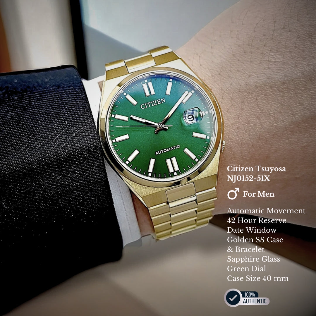 Citizen NJ0152-51X | Tsuyosa Automatic Gold Watch For Men